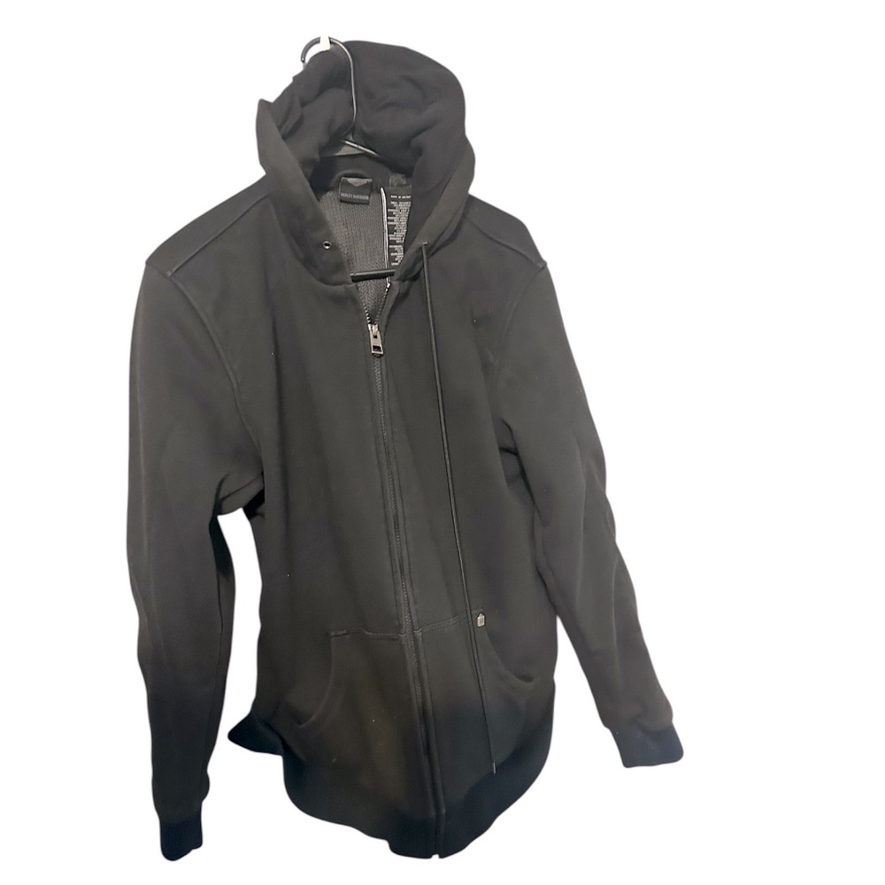 Harley-Davidson Black Mens Heavy Hoodie XL